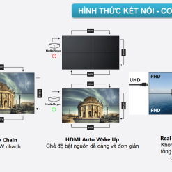 Màn Hình Ghép Châu Âu 49 Inch: Giải Pháp Hiển Thị Đẳng Cấp Cho Doanh Nghiệp 2026 - LEDONE
