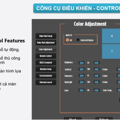 Màn Hình Ghép Châu Âu 49 Inch: Giải Pháp Hiển Thị Đẳng Cấp Cho Doanh Nghiệp 2026 - LEDONE
