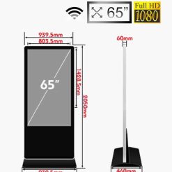Màn hình quảng cáo LCD chân đứng 65 inch wifi SAMSUNG / LG - LEDONE