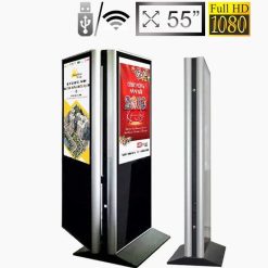 Màn hình quảng cáo chân đứng 2 mặt LCD 55 inch SAMSUNG / LG - LEDONE