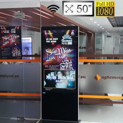 Màn hình quảng cáo LCD chân đứng 49 inch wifi SAMSUNG / LG - LEDONE