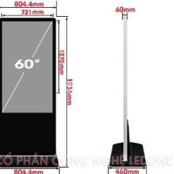 Màn hình quảng cáo LCD chân đứng 60 inch SAMSUNG/LG - LEDONE