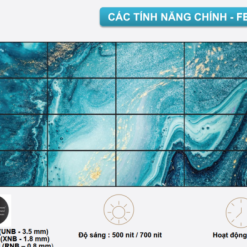 Màn hình ghép Châu Âu Ultra Video Wall Displays 49 inch - LEDONE