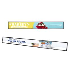 Màn hình quảng cáo kệ trưng bày siêu thị dạng dài - LEDONE