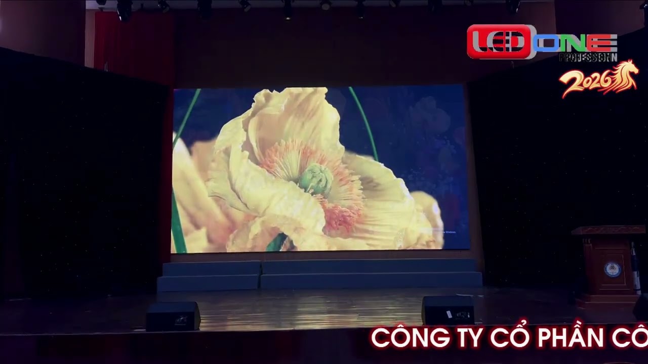 Học viện Tòa án tiếp tục mở rộng hệ thống hiển thị: LEDONE Miền Nam thi công lắp đặt thêm màn hình LED trong nhà P2 cho hội t