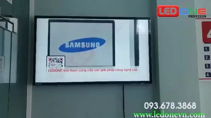 Lắp đặt màn hình quảng cáo LCD 43 inch wifi cty tnhh công nghệ môi trường M&A