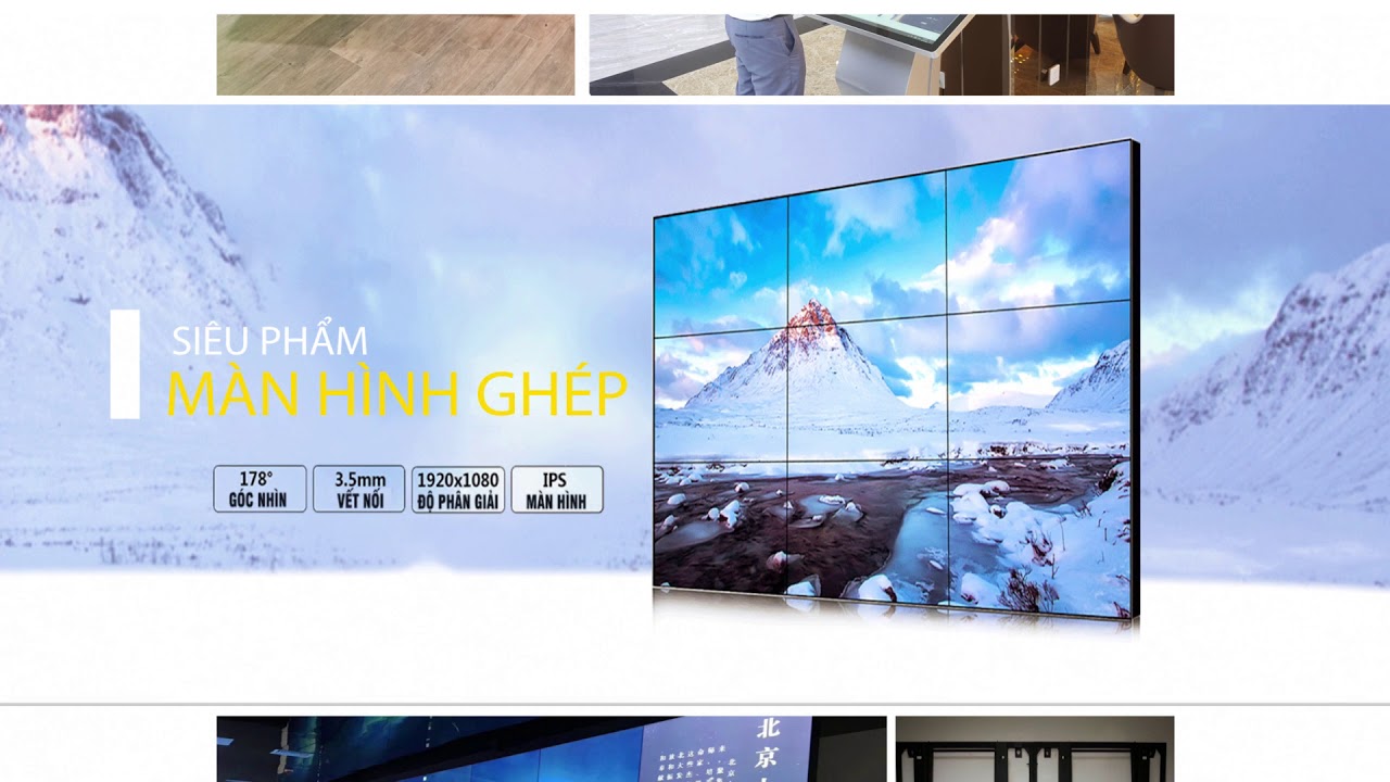man hinh led lcd quang cao chuye