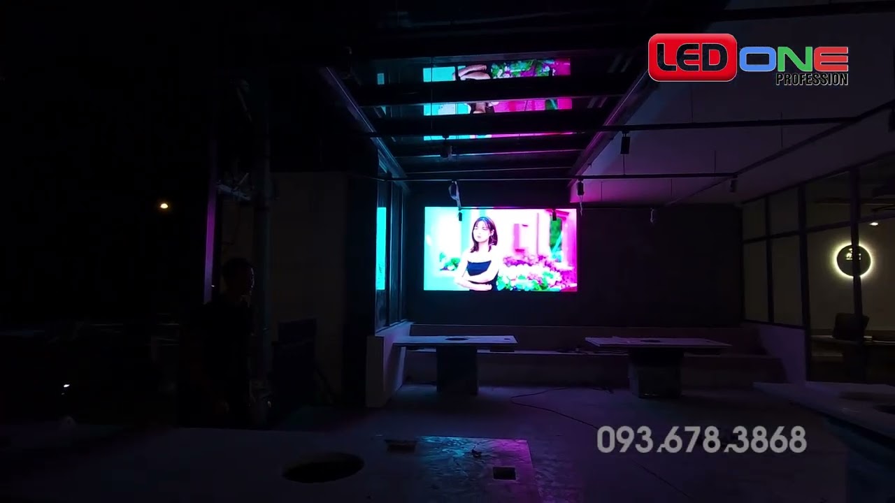 Thi công màn hình LED P2 cho Nhà Hàng Phan Rang, Ninh Thuận | Dự án trọn gói bởi LEDONE Miền Nam trên Toàn quốc