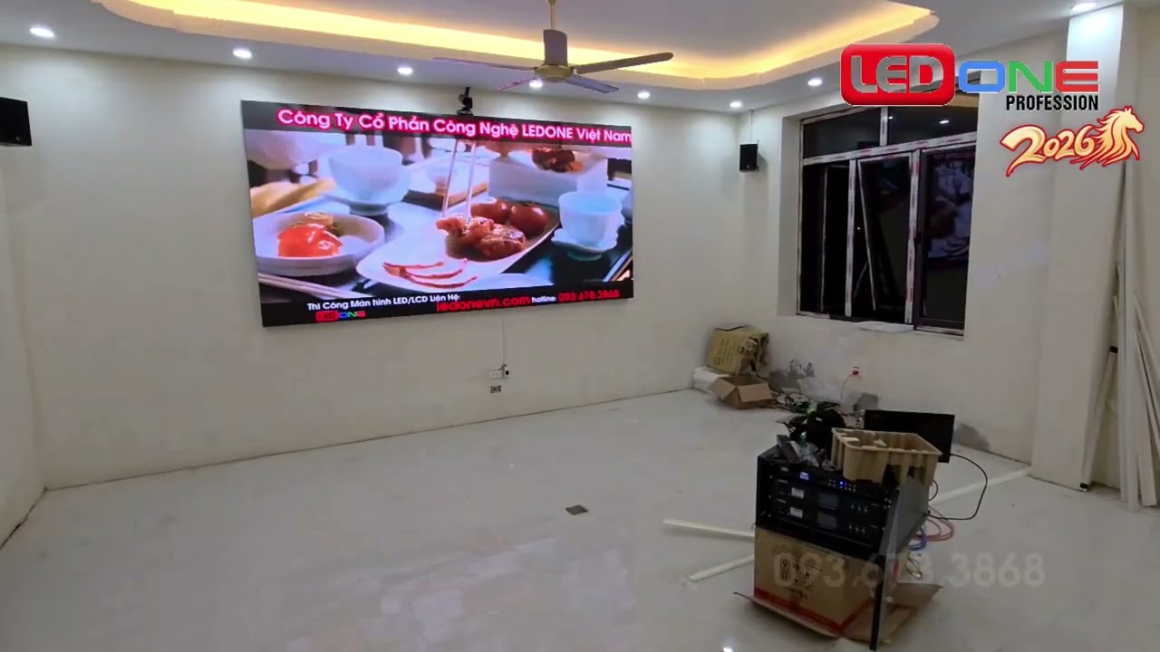 Thi Công Màn Hình LED P2 Trong Nhà Cho Hoá Chất Mỏ - Micco Nghệ An | LEDONE Miền Nam Báo Giá Tốt Nhất