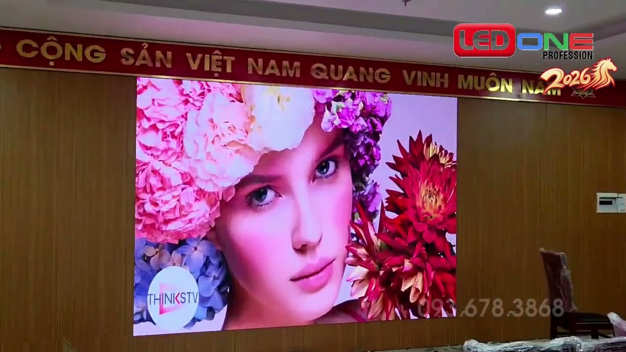 Thi công màn hình LED P2.5 Indoor cho Trường Tiểu học Đoàn Kết – Giải pháp trình chiếu phòng họp nhỏ từ LEDONE Miền Nam