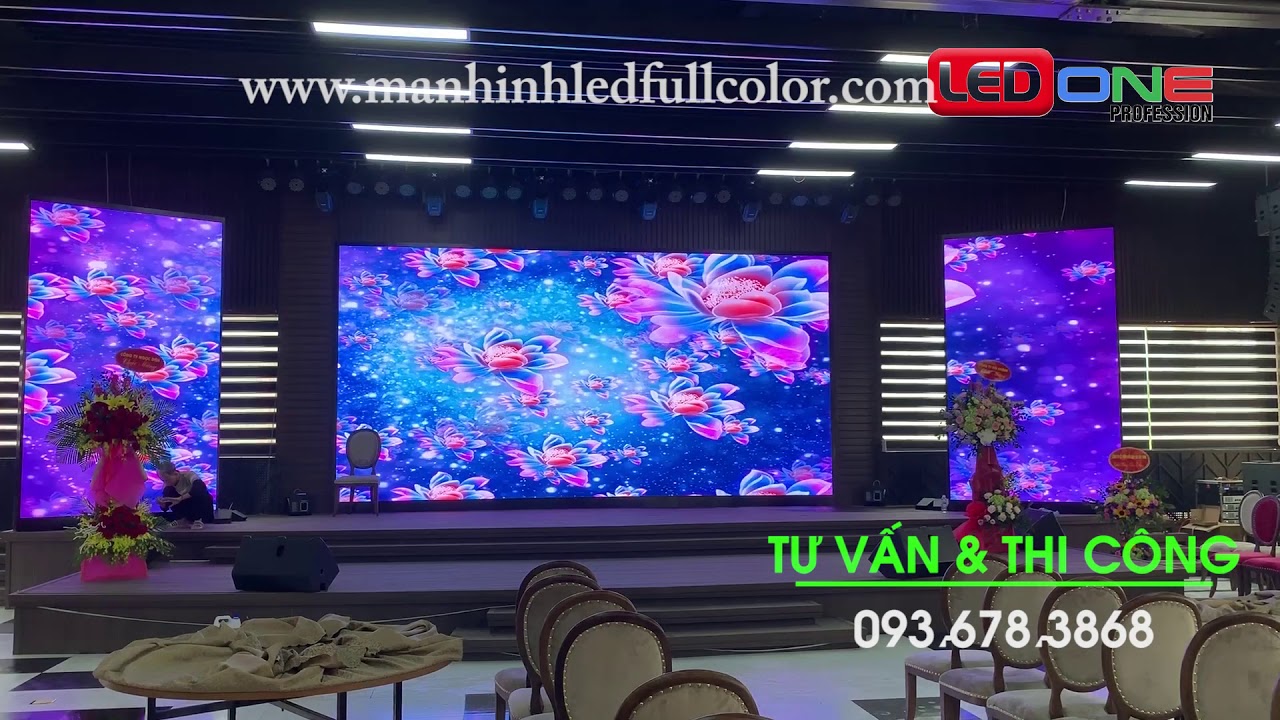 Thi công màn hình LED P2.5 tại A La Carte Ha Long Bay Residence – Giải pháp trình chiếu chuyên nghiệp cho phòng Tổ chức Sự ki