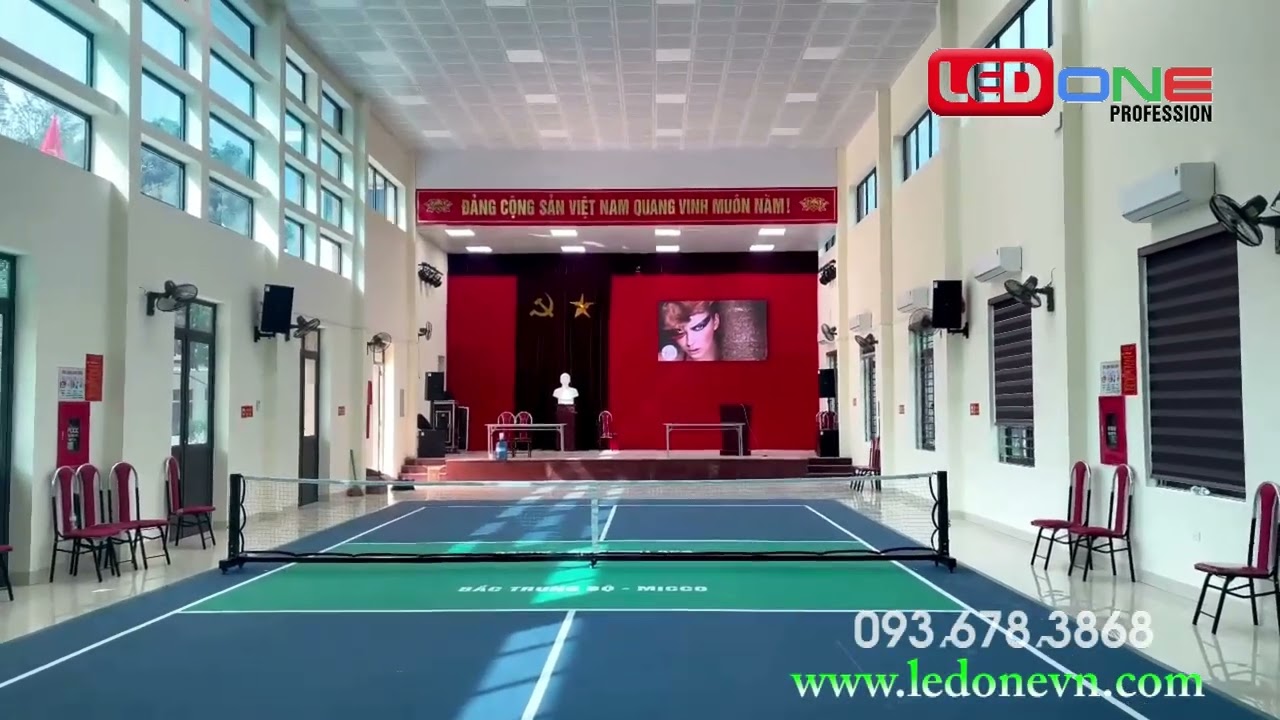 Thi công màn hình LED P3 tại Tổng Công ty Công nghiệp Hóa chất mỏ Ninh Bình - Giải pháp trình chiếu từ LEDONE Miền Nam